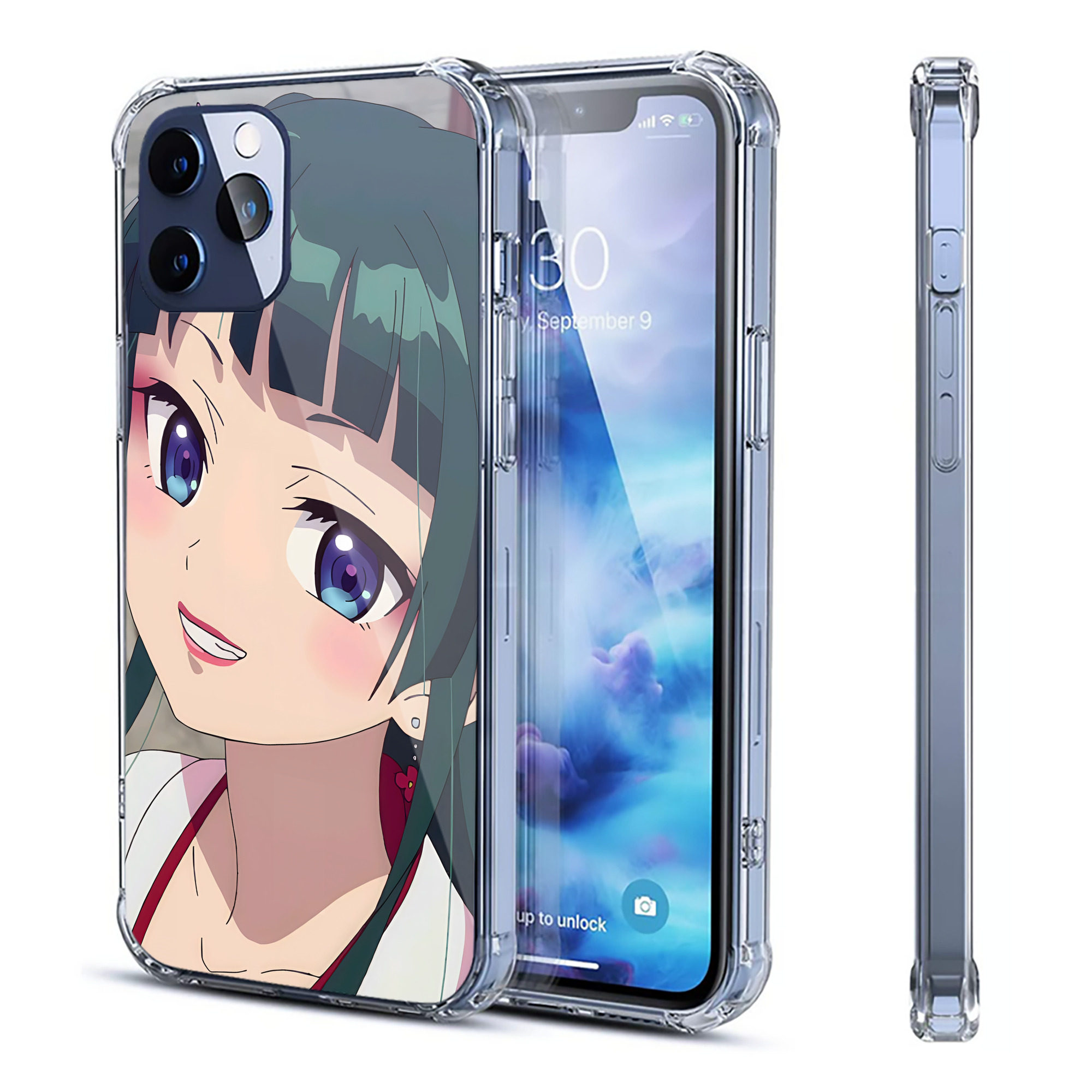 （画像用） 薬屋のひとりごと The Apothecary Diaries 【iPhone 12シリーズ対応】透明スマホケース（クリアソフトケース）